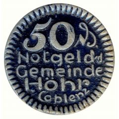 50 Pfennig - Höhr