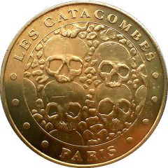 Monnaie de Paris Tourist Token - Paris Les Catacombes