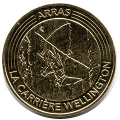 Monnaie de Paris Tourist Token - Arras La Carrière Wellington