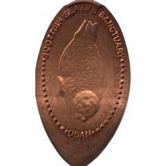 Pressed Penny - Scottish Sea Life Sanctuary