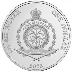 1 Dollar - Charles III Captain Cook
