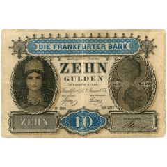 10 Gulden Frankfurter Bank