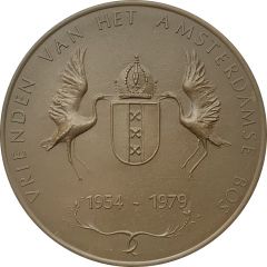 Medal - 25th anniversary of the friends of the Amsterdamse Bos