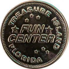 Token - Treasure Island Fun Center Florida