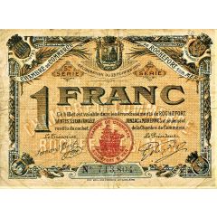 1 Franc - Chambre de Commerce de Rochefort-sur-Mer 17