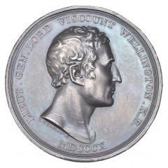 Medal - George III Victories of Wellington, silver