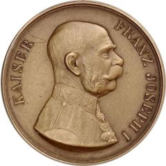 Medal - Emperor Franz Joseph I and the war years of 1914⁄1916