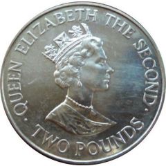 2 Pounds - Elizabeth II Coronation Jubilee