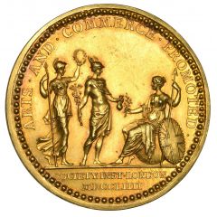 Award - George II Arts and Commerce, gold