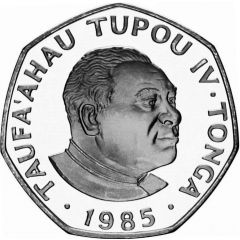 1 Pa`anga - Taufa`ahau Tupou IV Peace Dove, Silver Proof Issue