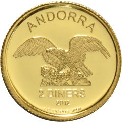 2 Diners Golden Eagle, Fineness .9999 - Gold Bullion