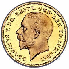 1 Crown - George V Silver Jubilee, Gold Proof Pattern