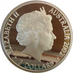 5 Dollars - Elizabeth II 4th Portrait - Finale - Year of the Outback