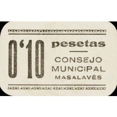 0.10 Pesetas Masalavés