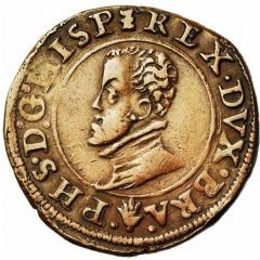 1 Liard `des Etats`- Brabant Revolt