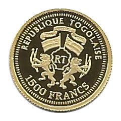 1500 Francs CFA Albert Einstein