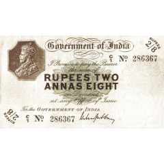 2 Rupees 8 Annas 2.5 Rupees