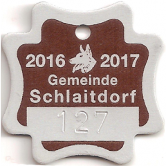 Dog Tax Token Schlaitdorf 2016-2017