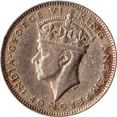 5 Cents - George VI Copper-Nickel