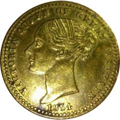1/2 Sovereign - Victoria The Prince of Wales Model