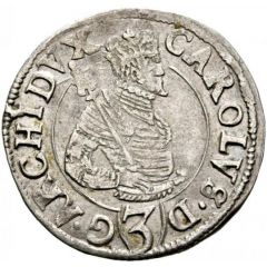 3 Kreuzers - Charles II Francis of Austria Graz