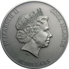 10 Dollars - Elizabeth II Grizzly Bear