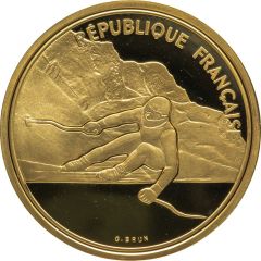 500 Francs Winter Olympics, Skiing