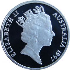 1 Dollar - Elizabeth II 3rd Portrait - Sir Charles Kingsford Smith - Silver Proof