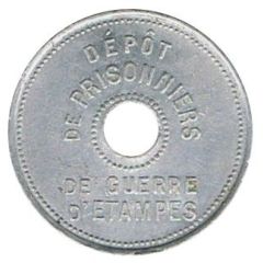 25 centimes - Prisonniers de guerre Etampes