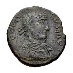Æ In the name of Julian II, One star above bull