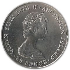25 Pence - Elizabeth II Royal Wedding, Silver Issue