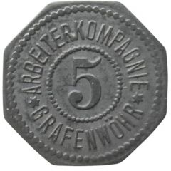5 Pfennig - Grafenwöhr Arbeiterkompagnie