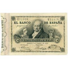 25 Pesetas