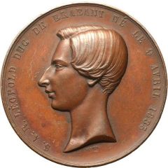 Medal - Léopold Duc de Brabant