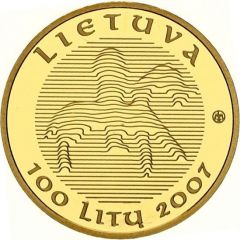 100 Litų Millennium of the mention of the name of Lithuania
