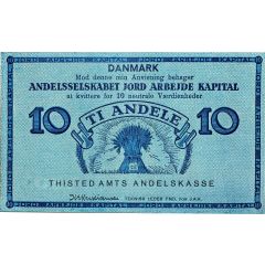 10 Andele Thisted Amts Andelskasse