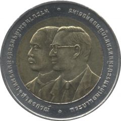 10 Baht - Rama IX Thai Commercial Bank