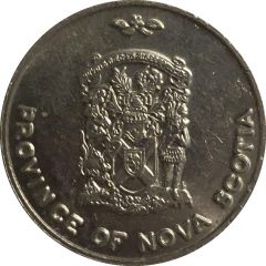 Medallion - Province of Nova Scotia Elizabeth II Silver Jubilee