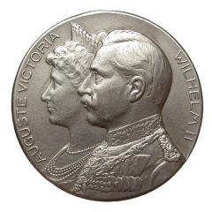 Medal - Silver wedding Wilhelm II and Auguste Victoria