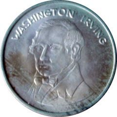 Medal - Washington Irving