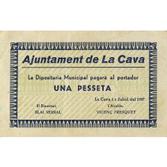 1 Peseta La Cava