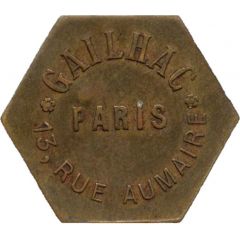15 centimes - Gailhac - Paris [75]