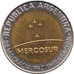 1 Peso Mercosur