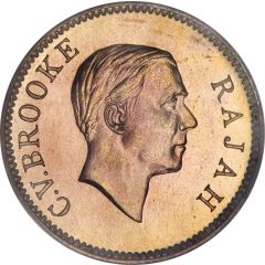 1 Cent - Charles V. Brooke Rajah