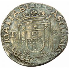Tostão `P-O` - Sebastião I 1st type, Porto mint