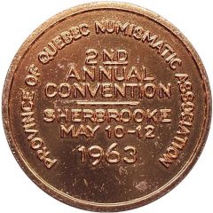Medal - P.Q.N.A. 2nd Annual Convention - Bank of Montreal