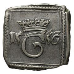 4 Öre 'Klippingar' - Gustav Vasa Square type, Åbo mint