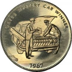 Token - Gates Mystery Car Winner 1967