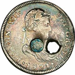 8 Reales Type I Countermark