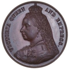 Medal - Victoria Diamond Jubilee; St Anne`s-on-the-Sea, bronze